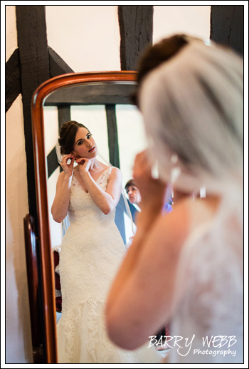 Bride final touches