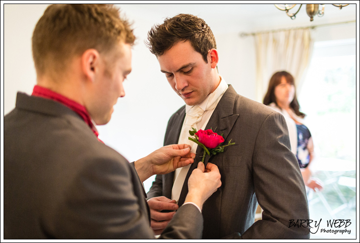 Grooms final preperation