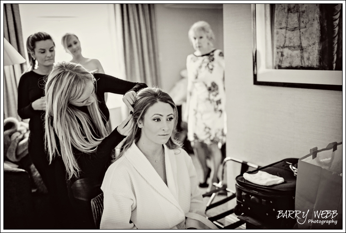 Bridal Prep at Brandshatch Hotel