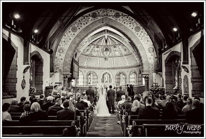 A Shot from the back of the church