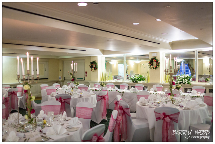 Before the wedding breakfast