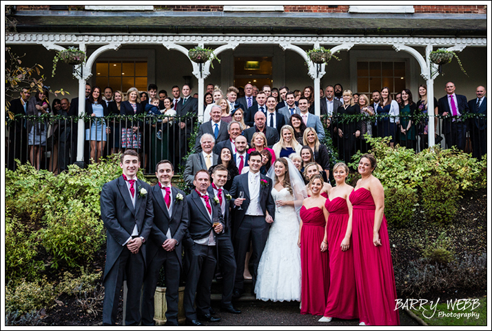 Group shot at Brandshatch Place Hotel
