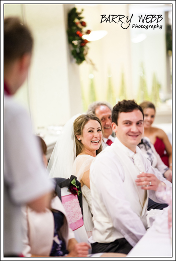 More laughs during the speeches