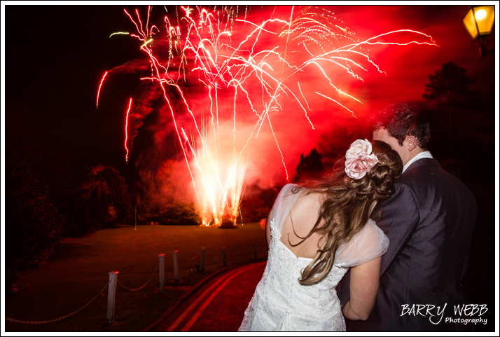Fireworks at Brandshatch Place Hotel