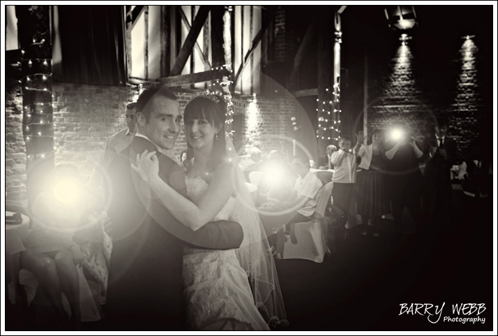 The evening begins at Castle Cooling Barn in Kent - Wedding Photography