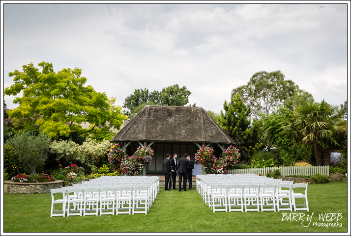 Having a final chat before the fun begins