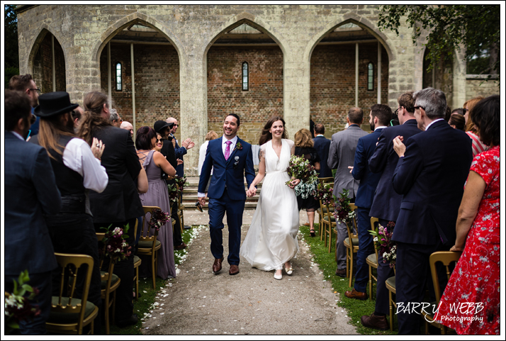 Confetti at Chiddingstone Castle