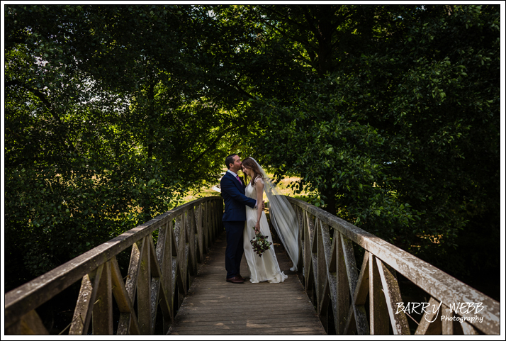 The bridge at Chiddingstone Castle