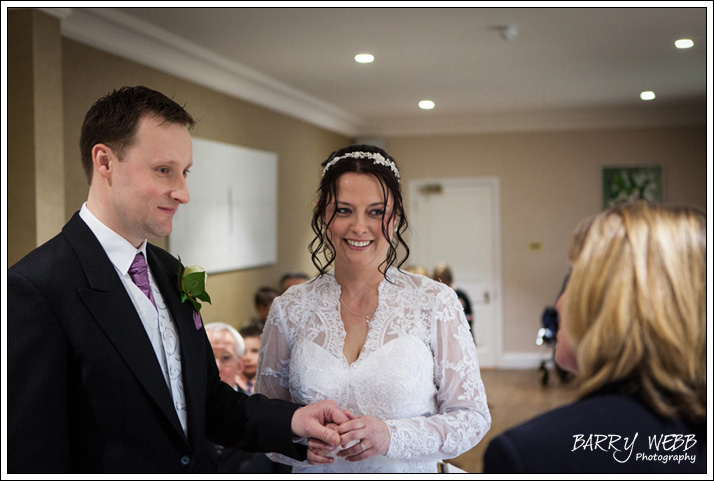 Ceremony at Hadlow Manor Hotel in Kent