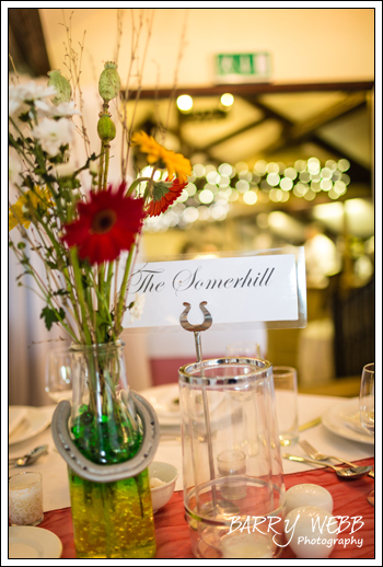 The Somerhill Table - Reception at Hever Castle Gold Club