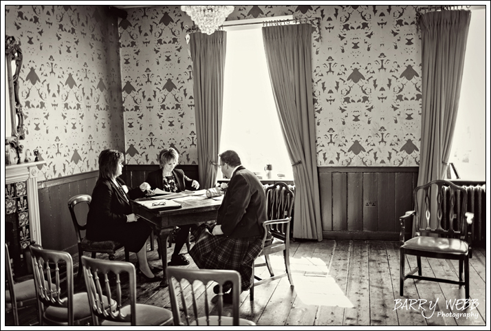 The Groom Meeting the Registrar