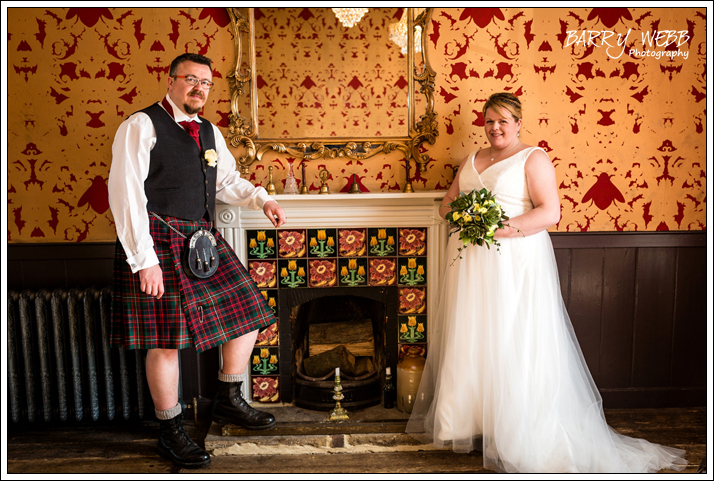 The Bride and Groom at The Bell Inn, Ticehurst